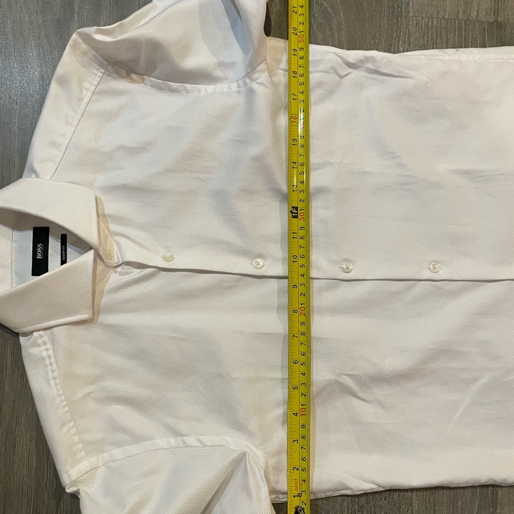 Boss Cream Casual Button Down Shirt